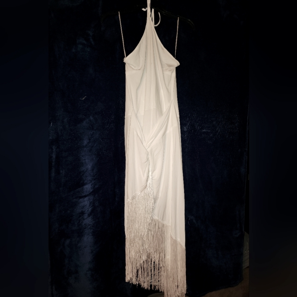 Womens Fringe Maxi dress